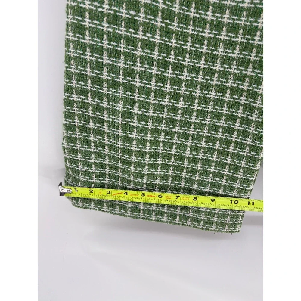 Green Checkered Women's Trousers - Picture 13 of 16